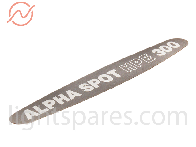 ClayPaky - Alpha Spot HPE 300 Aufkleber