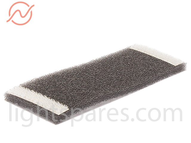 Robe Air filter 44x120 with dry zip Velcro 8,5x41