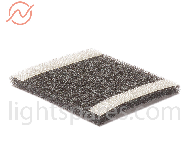 Robe Air filter 70x70 with dry zip Velcro 8,5x66