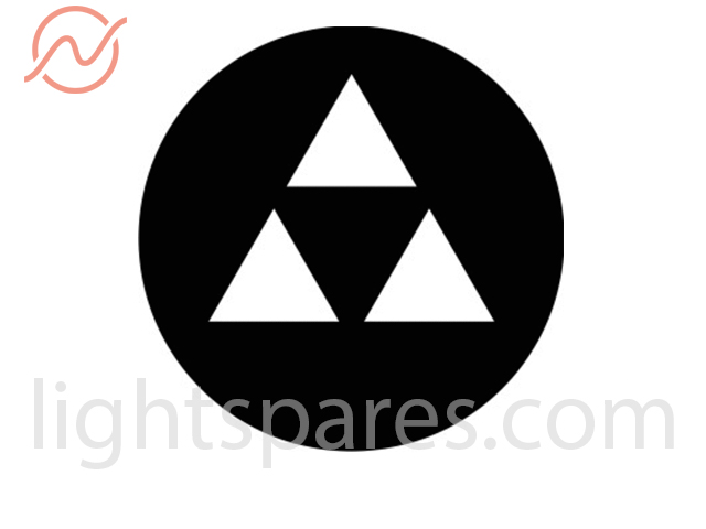 Robe Pointe - Gobo dichroic 15,8-Triangles 3