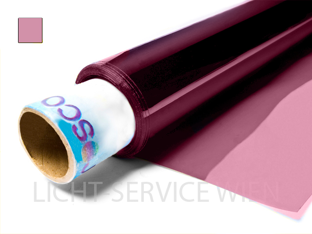 Rosco E-Colour #5201 New Schubert Pink