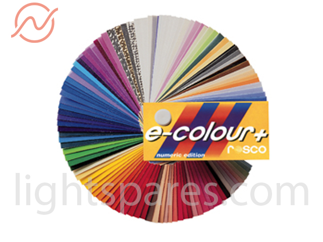 Rosco E-Colour Musterbuch Fächer