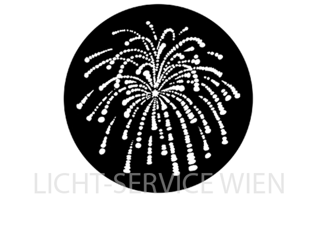 Rosco (DHA) Gobo B-Size - 77766 Fireworks 1