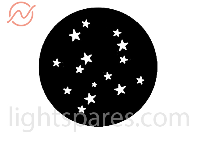 Rosco (DHA) Gobo B-Size - 77752 Stars 4