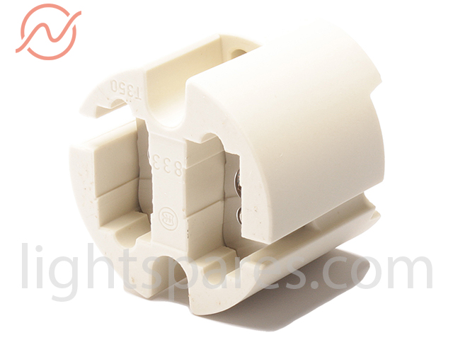 Lampensockel - Porzellan weiß [G22] 1000V/20A/T250