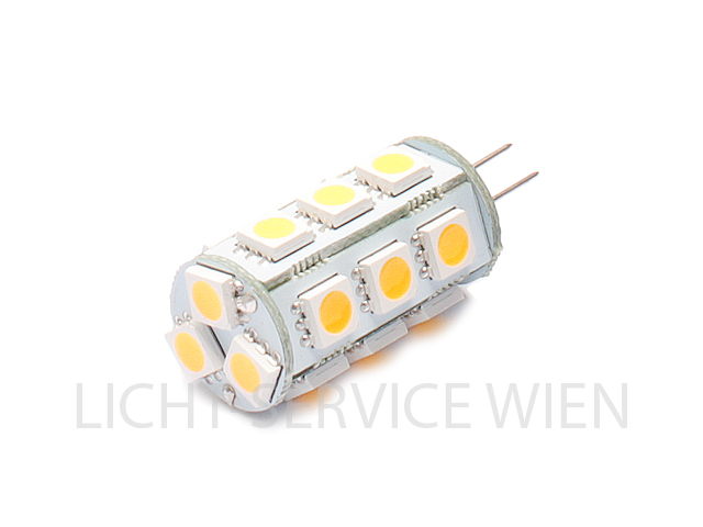 LED Leuchtmittel D:15mm 1W WW, dimm [G4] Zylinder