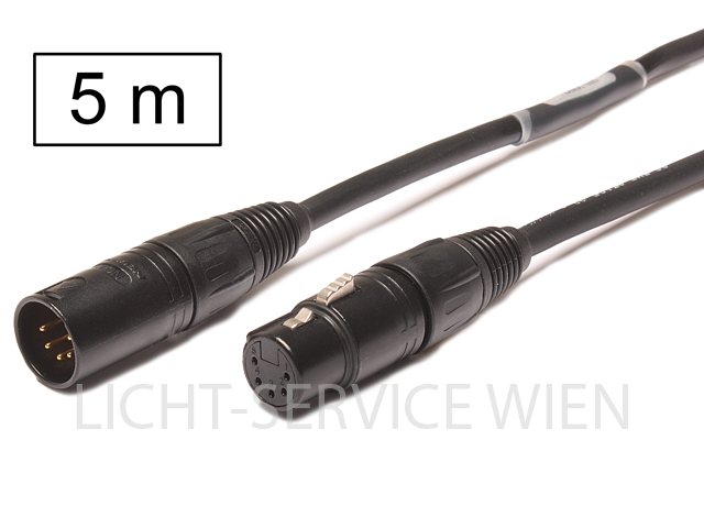 LichtService - Dmx Kabel/Steuerleitung  5m