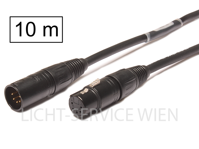 LichtService - Dmx Kabel/Steuerleitung 10m