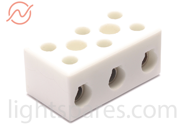 Klemme - Blockklemme EKL3 Keramik (3pol) 4-16mm²